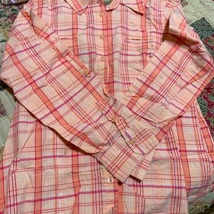 Schmidt womens plaid shirt